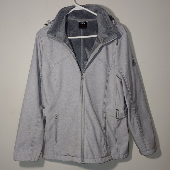 Zeroxposur Soft-shell Rain Jacket Size XL Light Grey - Picture 1 of 13